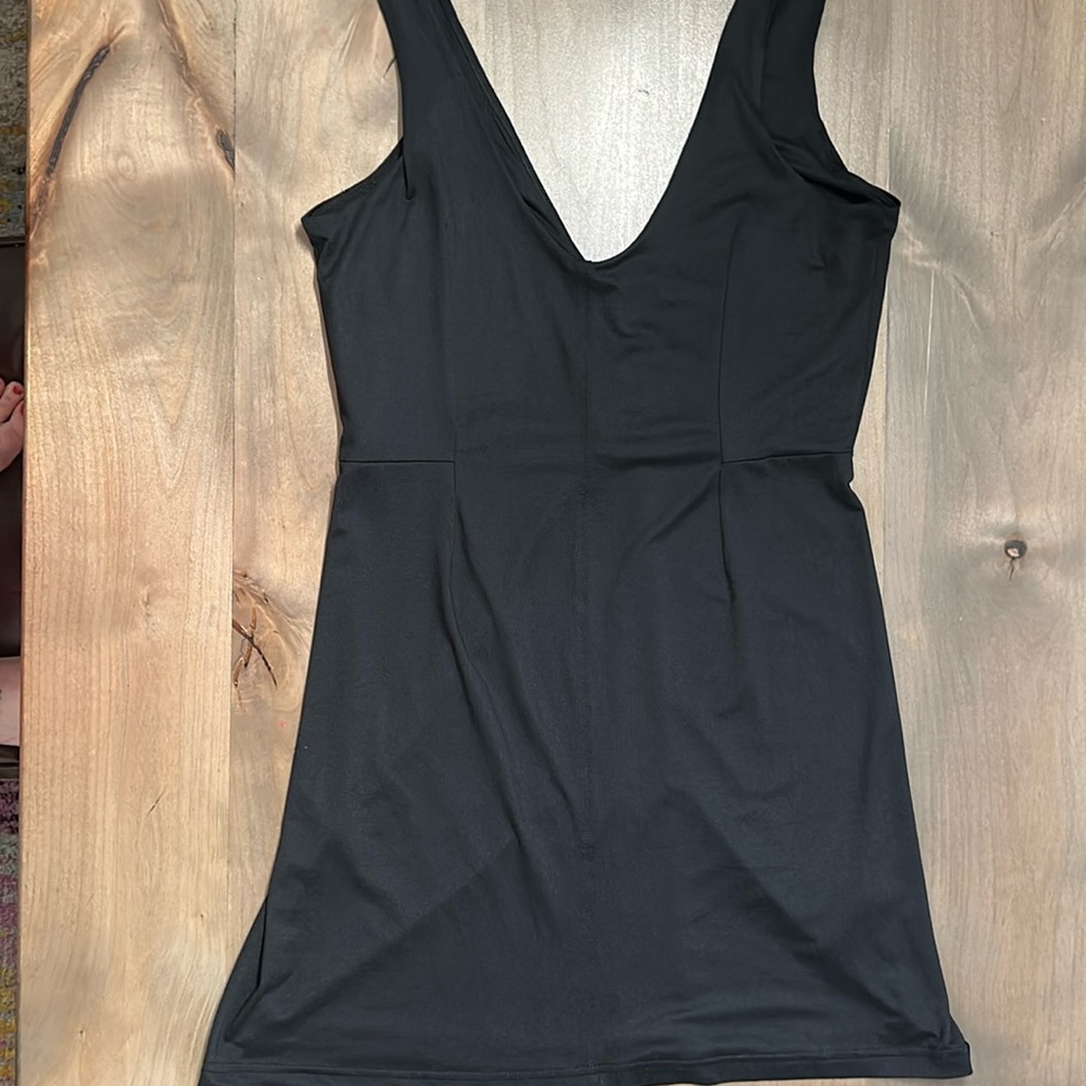 Varley Black Mini Dress